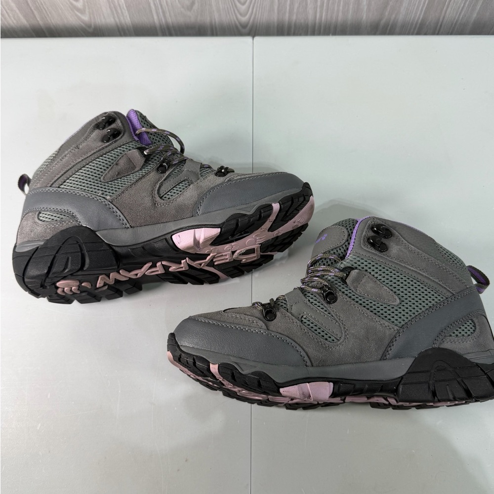 Bearpaw Corsica Women's Waterproof Hiking Winter Boots Size‎ 10 M Gray Purple - Picture 5 of 8
